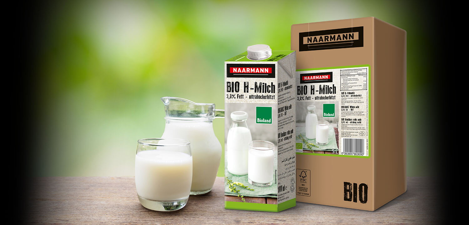Keyvisual H-Milch 3,8% Bioland