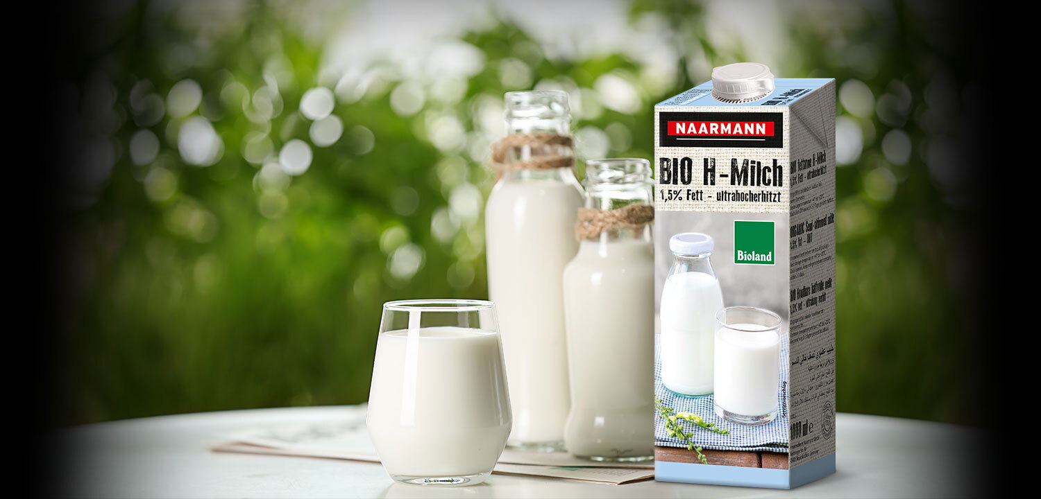 Keyvisual H-Milch 1,5% Bioland