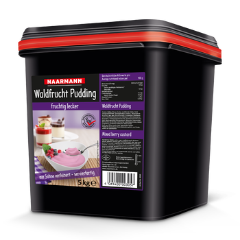 Mixed berry pudding