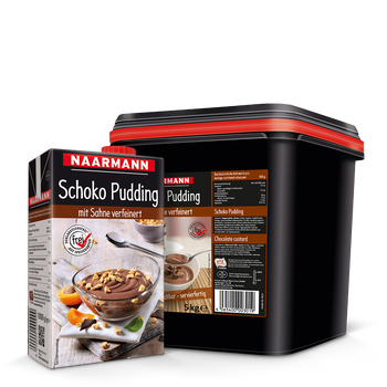Schoko Pudding 3,5 % - Naarmann Gebindegrößen