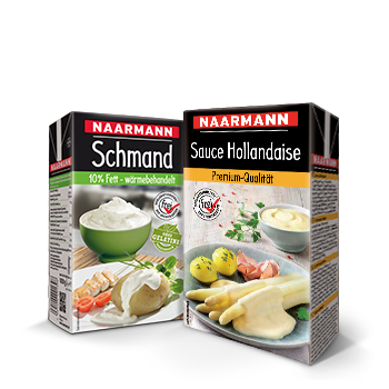 Molkereiprodukte von Naarmann für die Küche