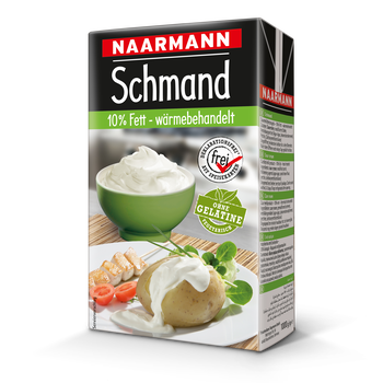 Sour cream, 10% - NAARMANN