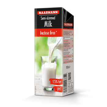 UHT milk 1.5%, lactose-free