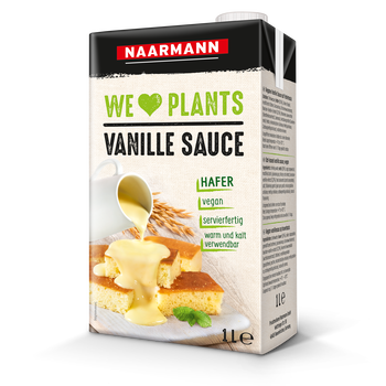 Naarmanns We love Plants Vanille Sauce vegan 