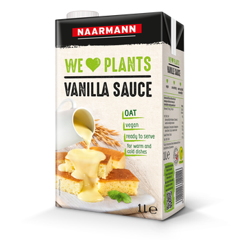 Naarmanns We love Plants Vanilla Sauce vegan 