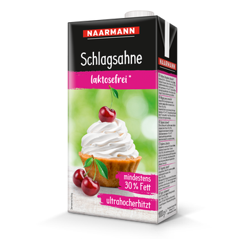 H-Schlagsahne 30 % laktosefrei - Packshot