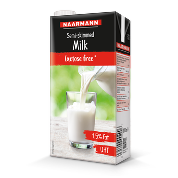 UHT milk 1.5%, lactose-free - Packshot