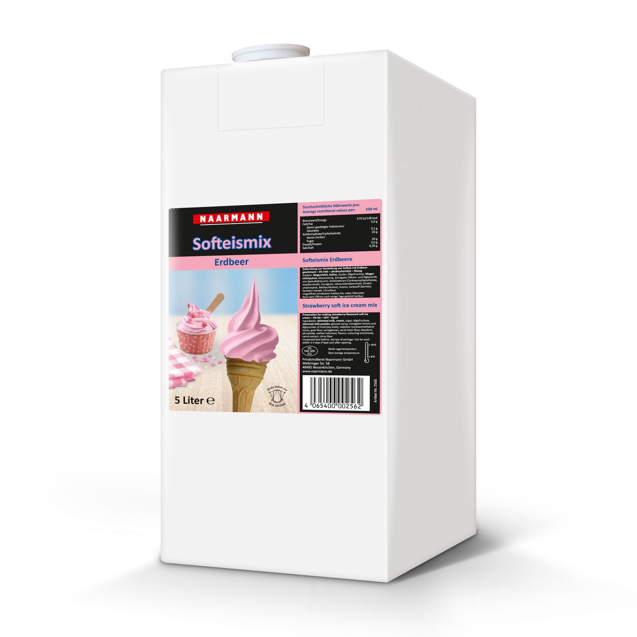 Softeismix Erdbeer