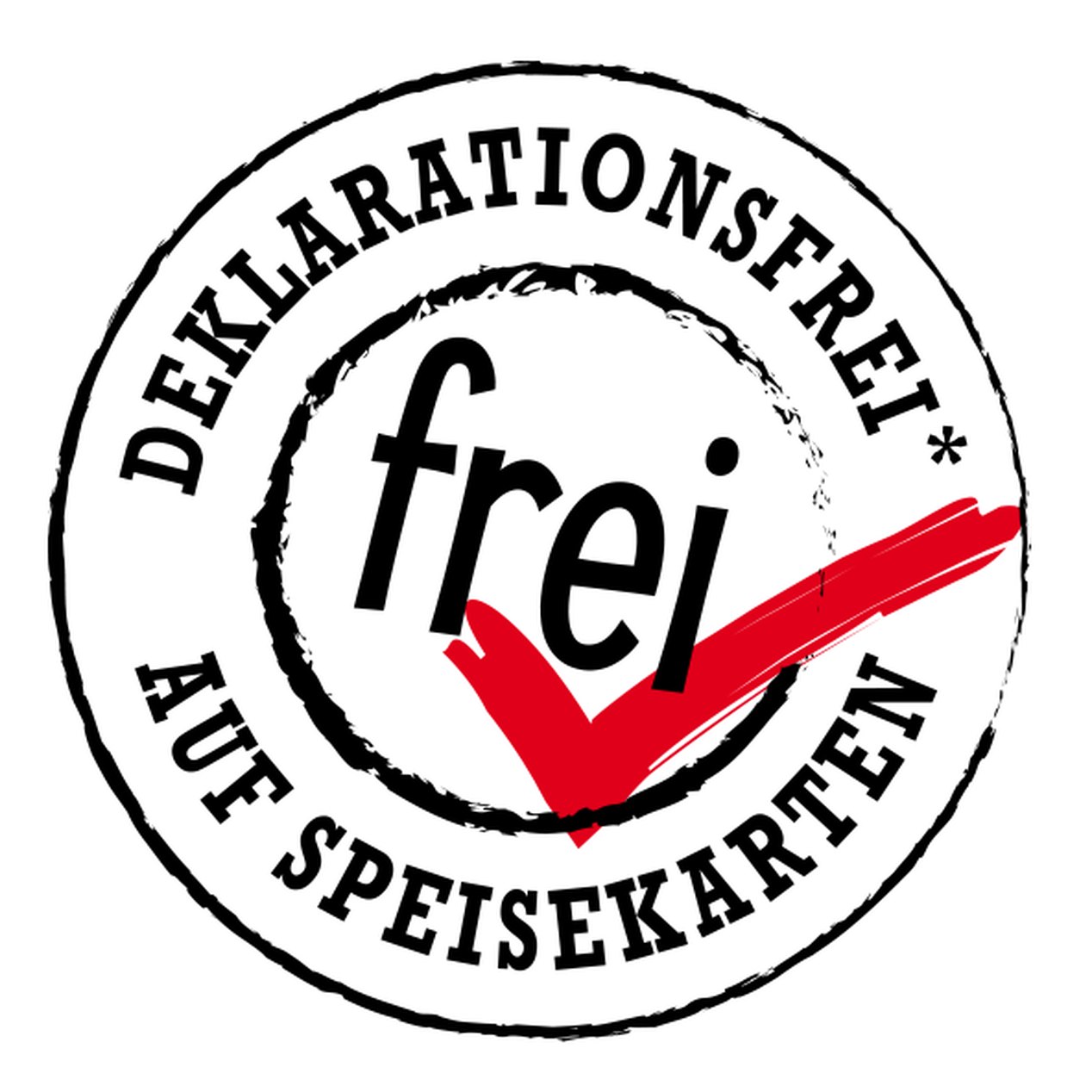 Deklarationsfrei auf Speisekarten
