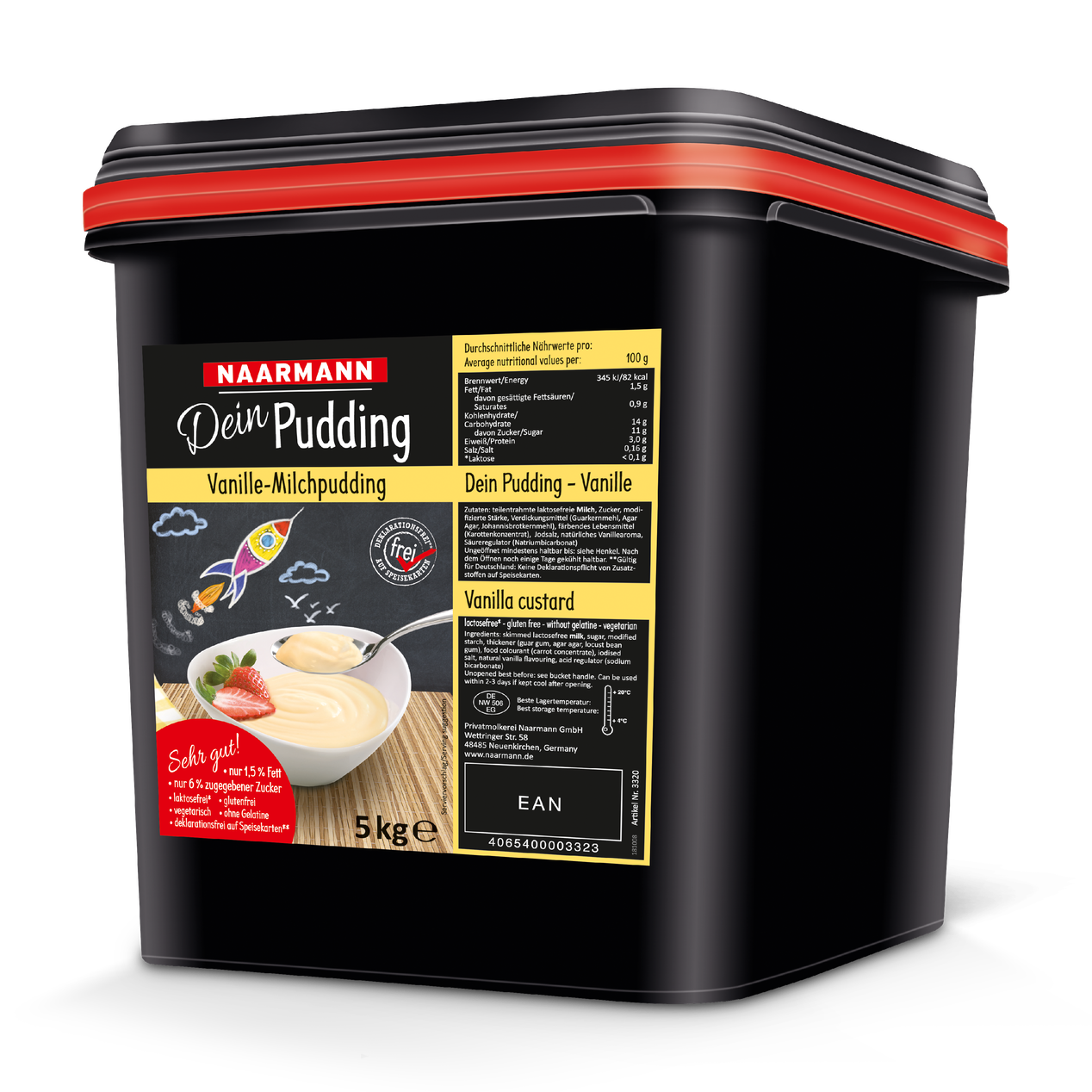 Dein Pudding Vanilla - Packshot