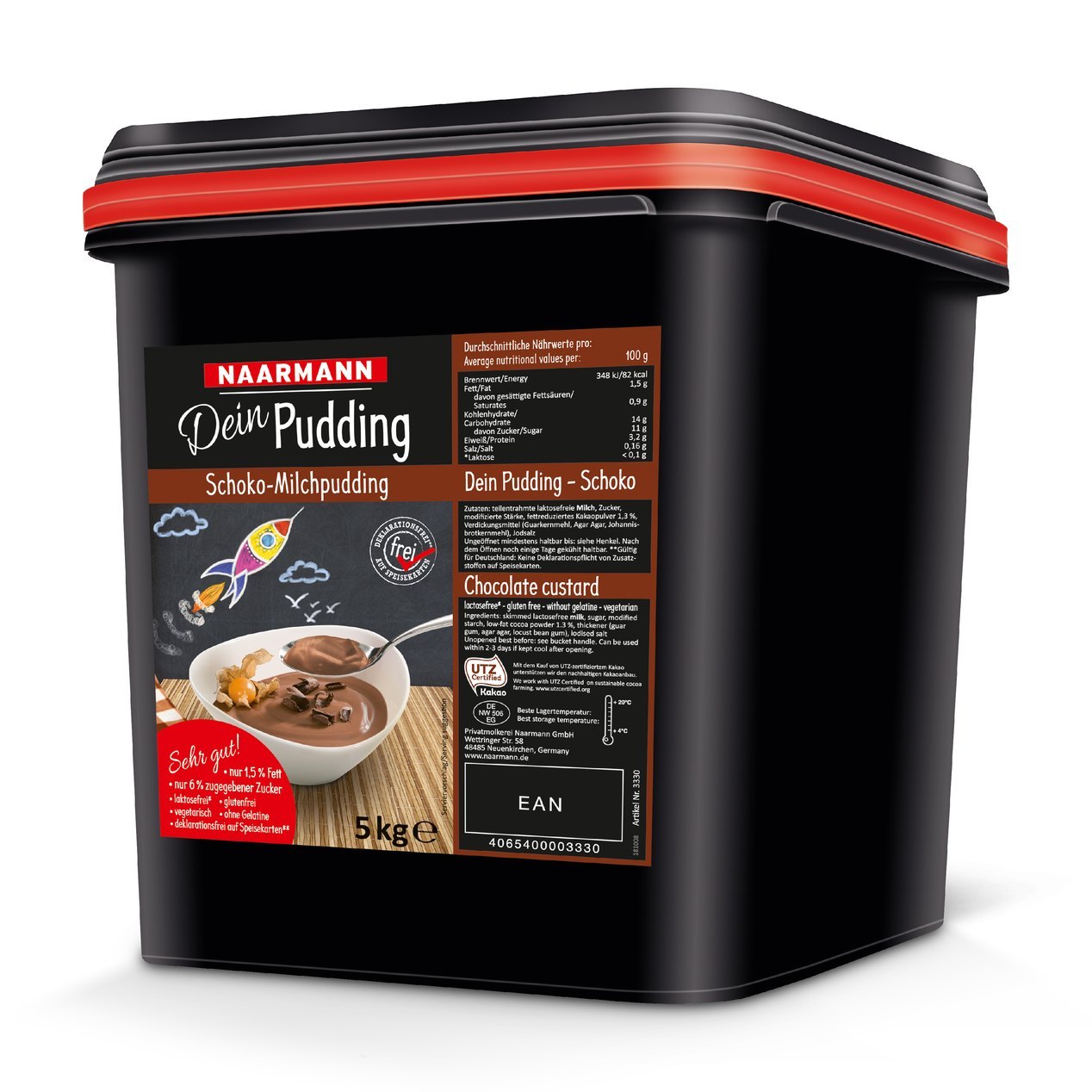 Dein Pudding chocolate - Packshot