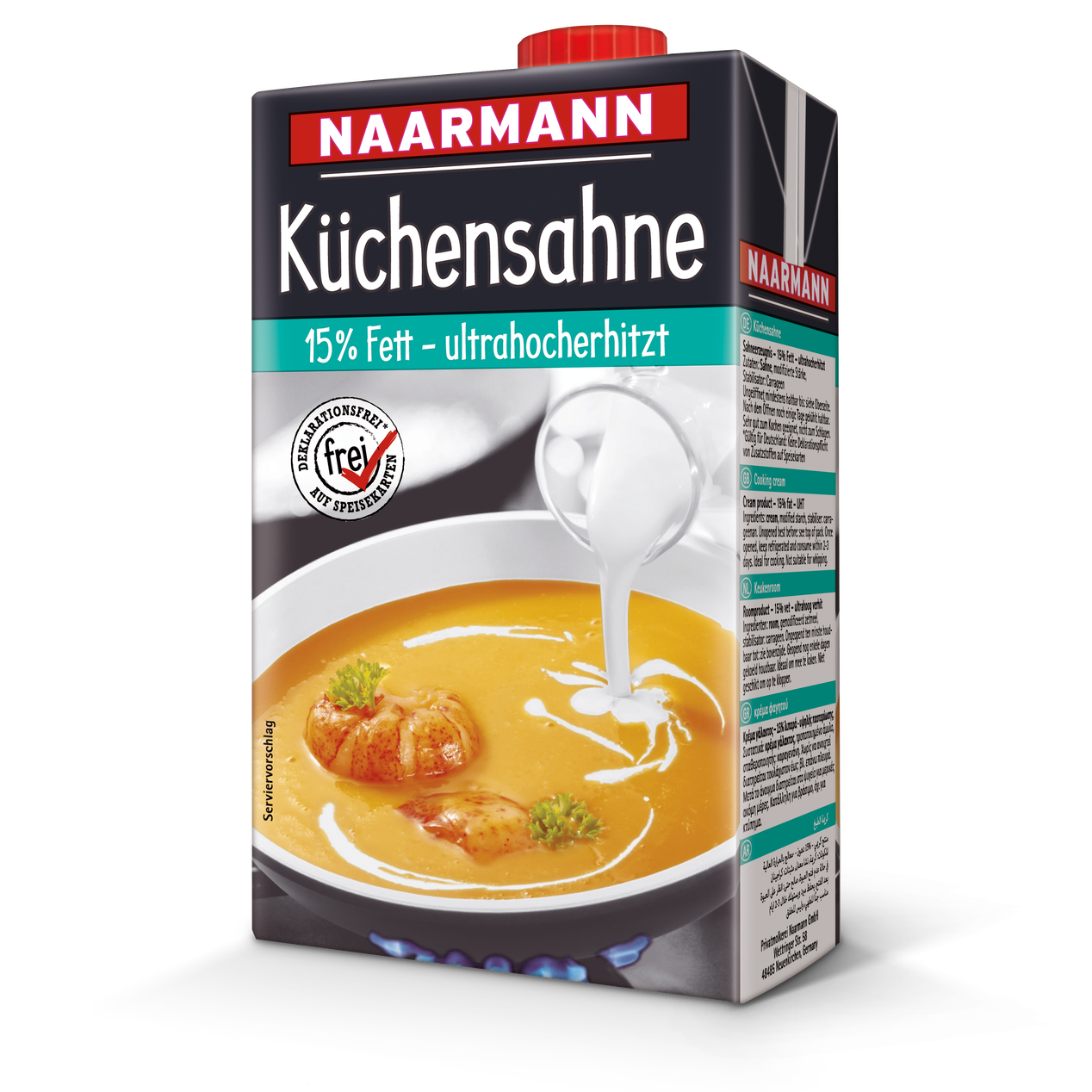 NAARMANN Cooking cream, 15%