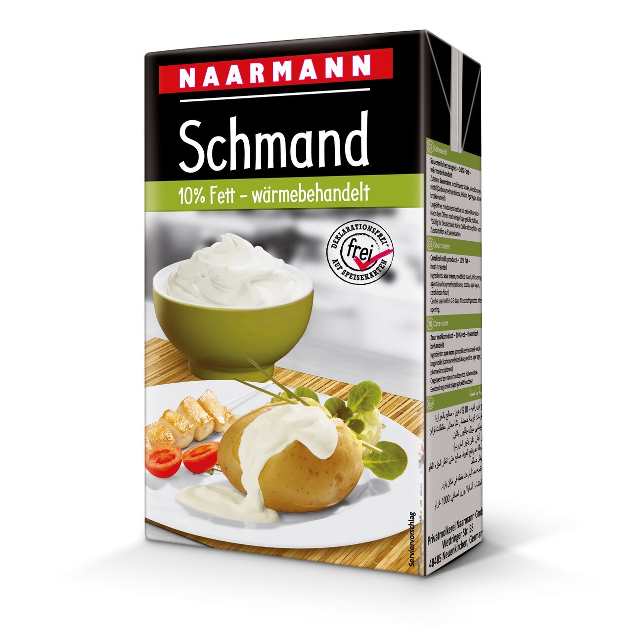 Schmand 10 % von NAARMANN