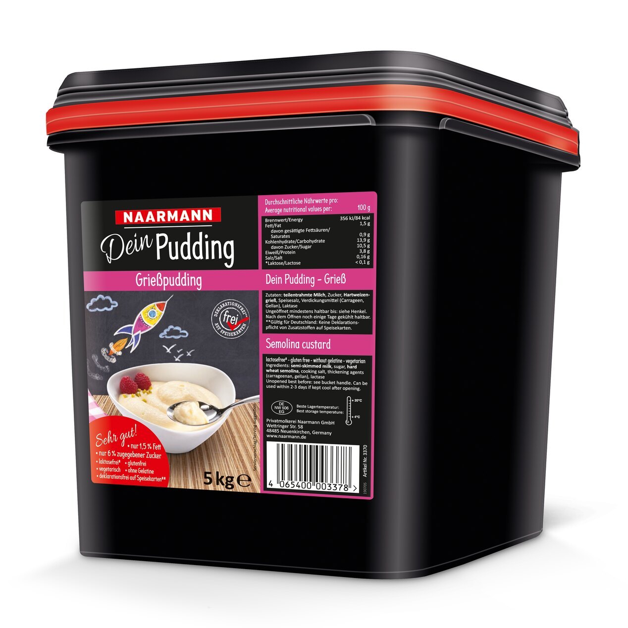 Grießpudding von Naarmann
