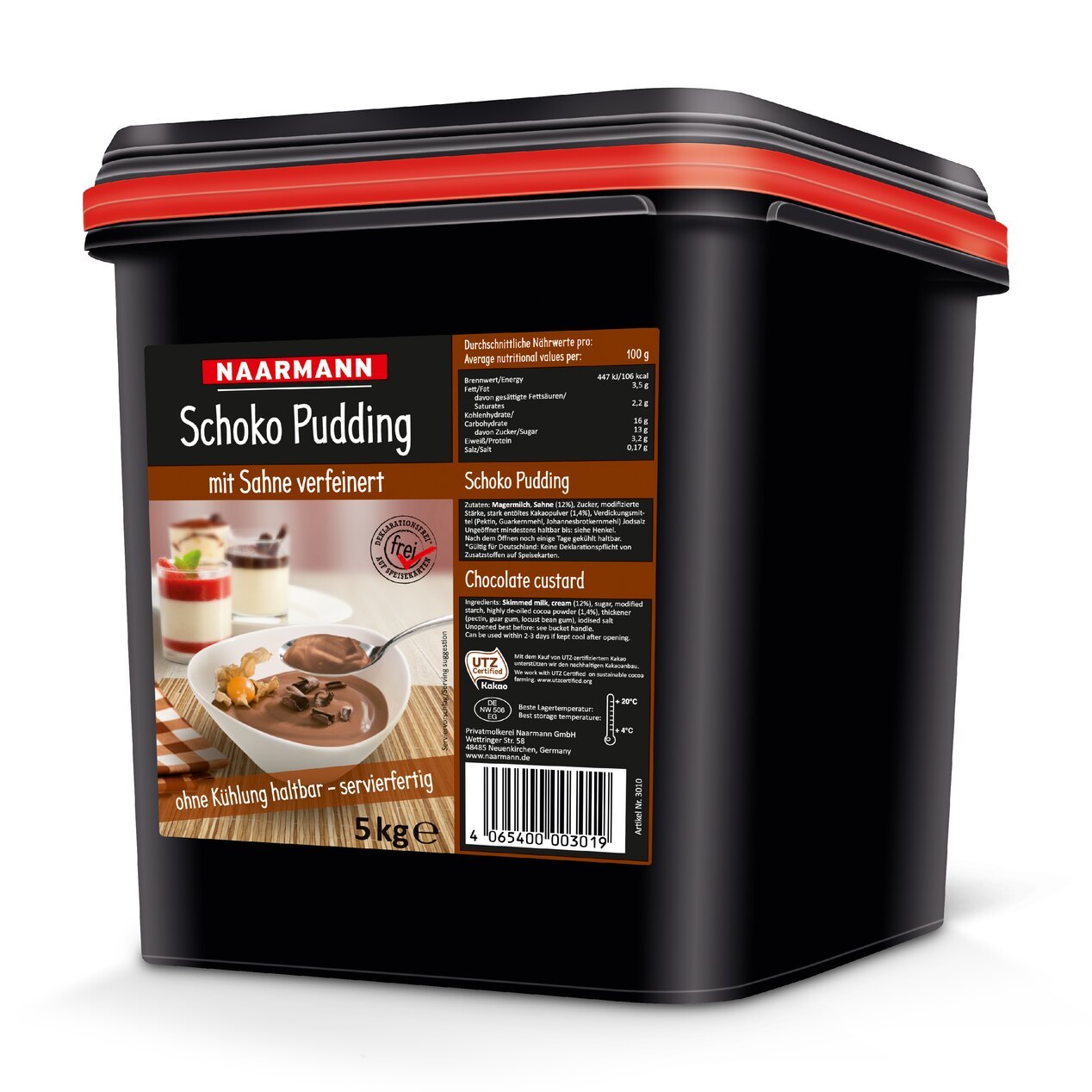 Schoko Pudding 3,5 % - Naarmann