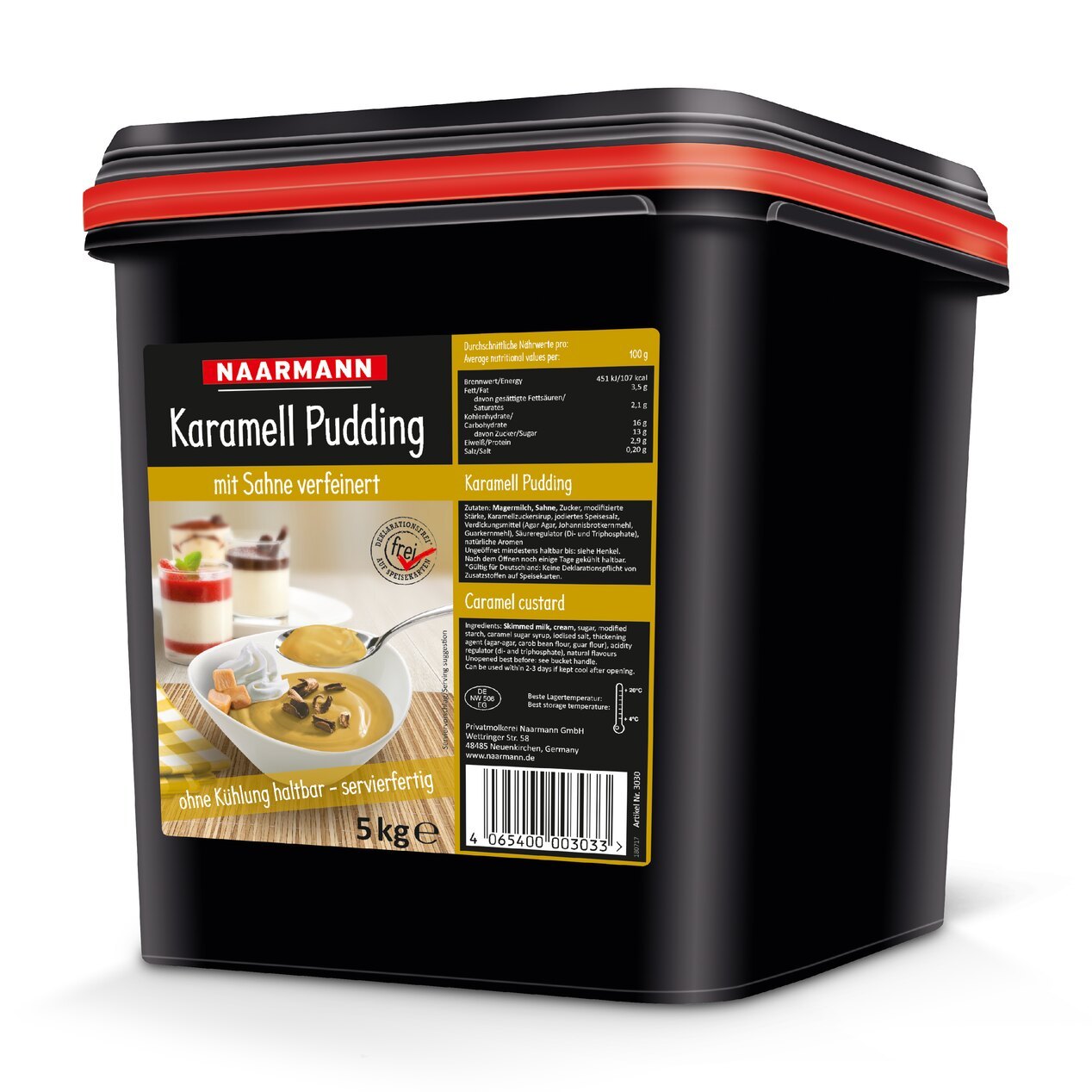Caramel pudding - Naarmann