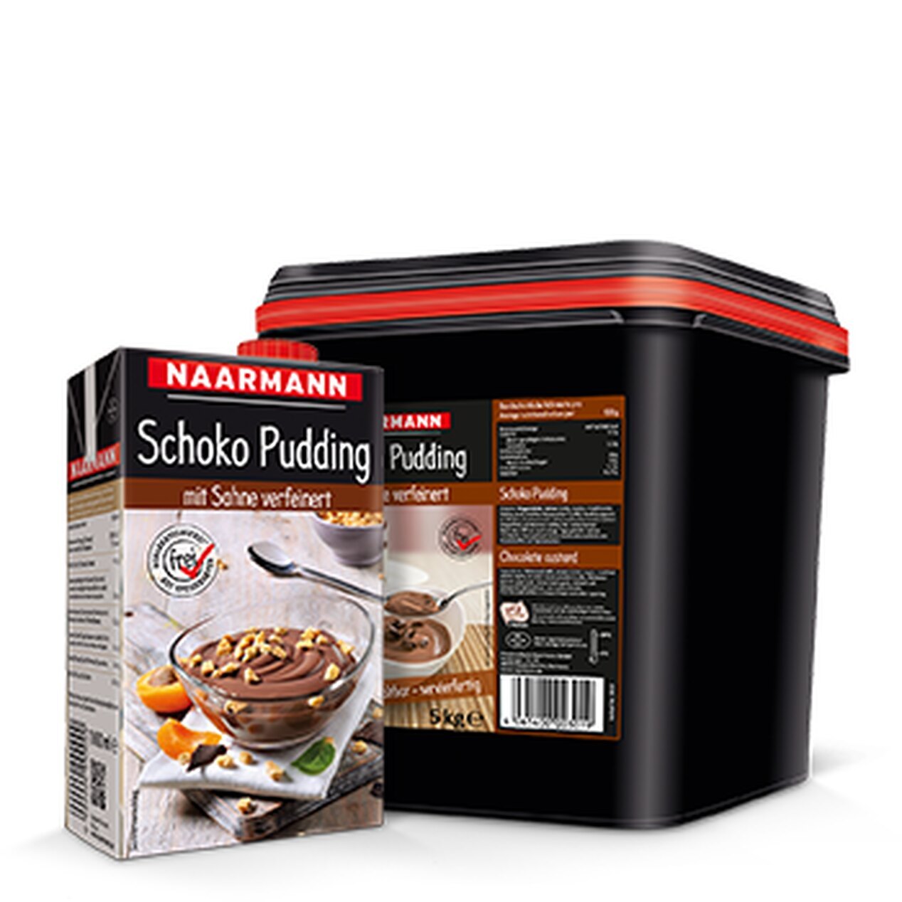 Schoko Pudding 3,5 % - Naarmann Gebindegrößen