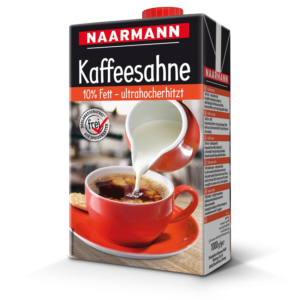 Coffee milk 10% - Naarmann