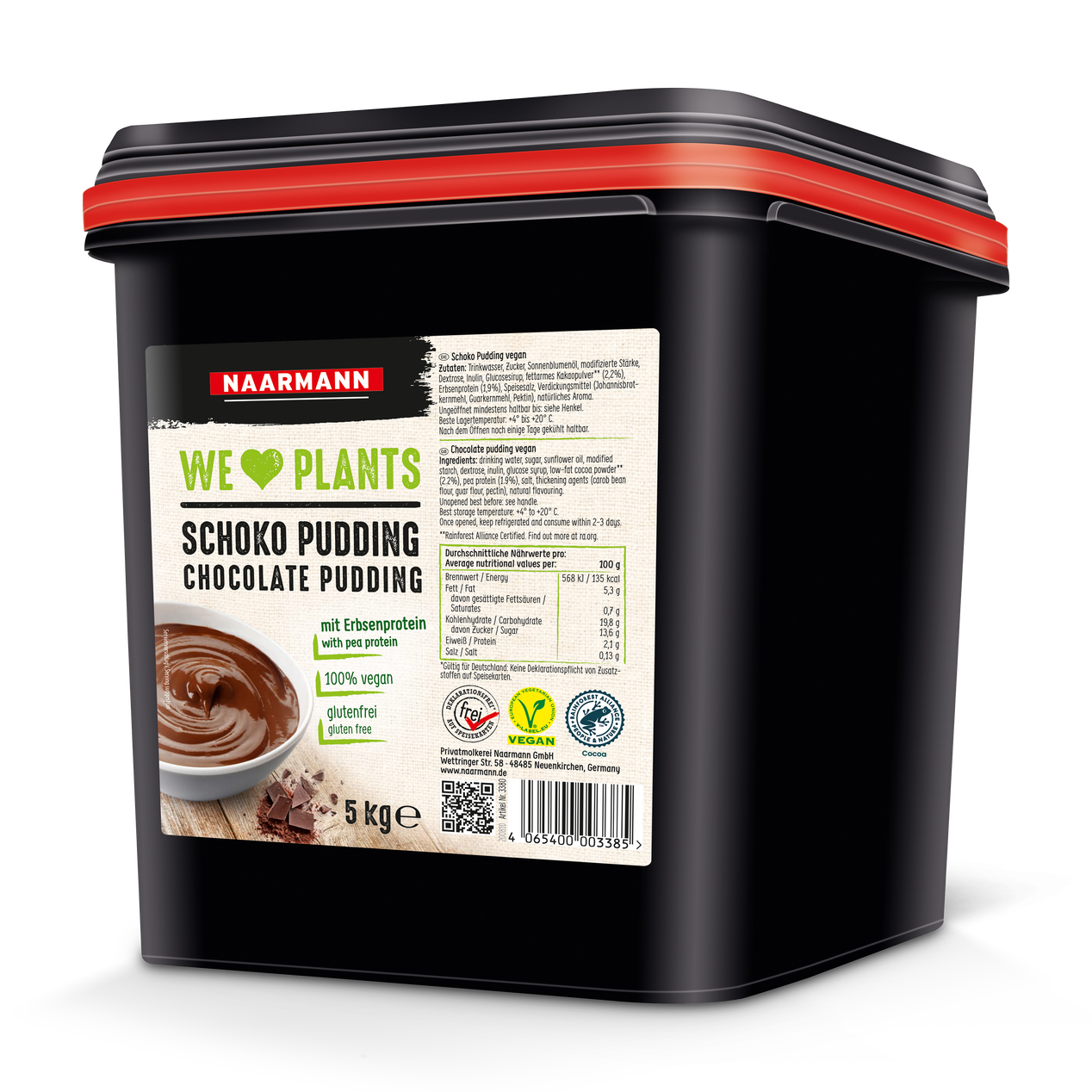 Schoko Pudding vegan - WE ♥ PLANTS - Packshot