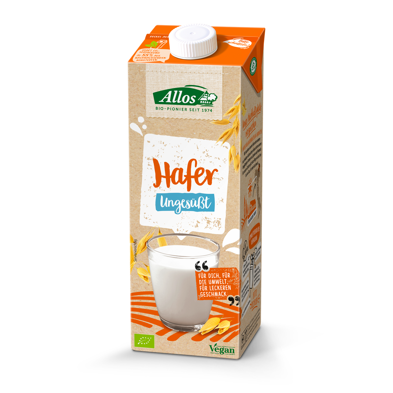 Allos Hafer Drink ungesüßt - Packshot