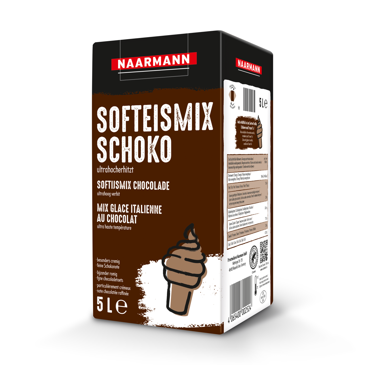 Packshot Softeismix Schoko