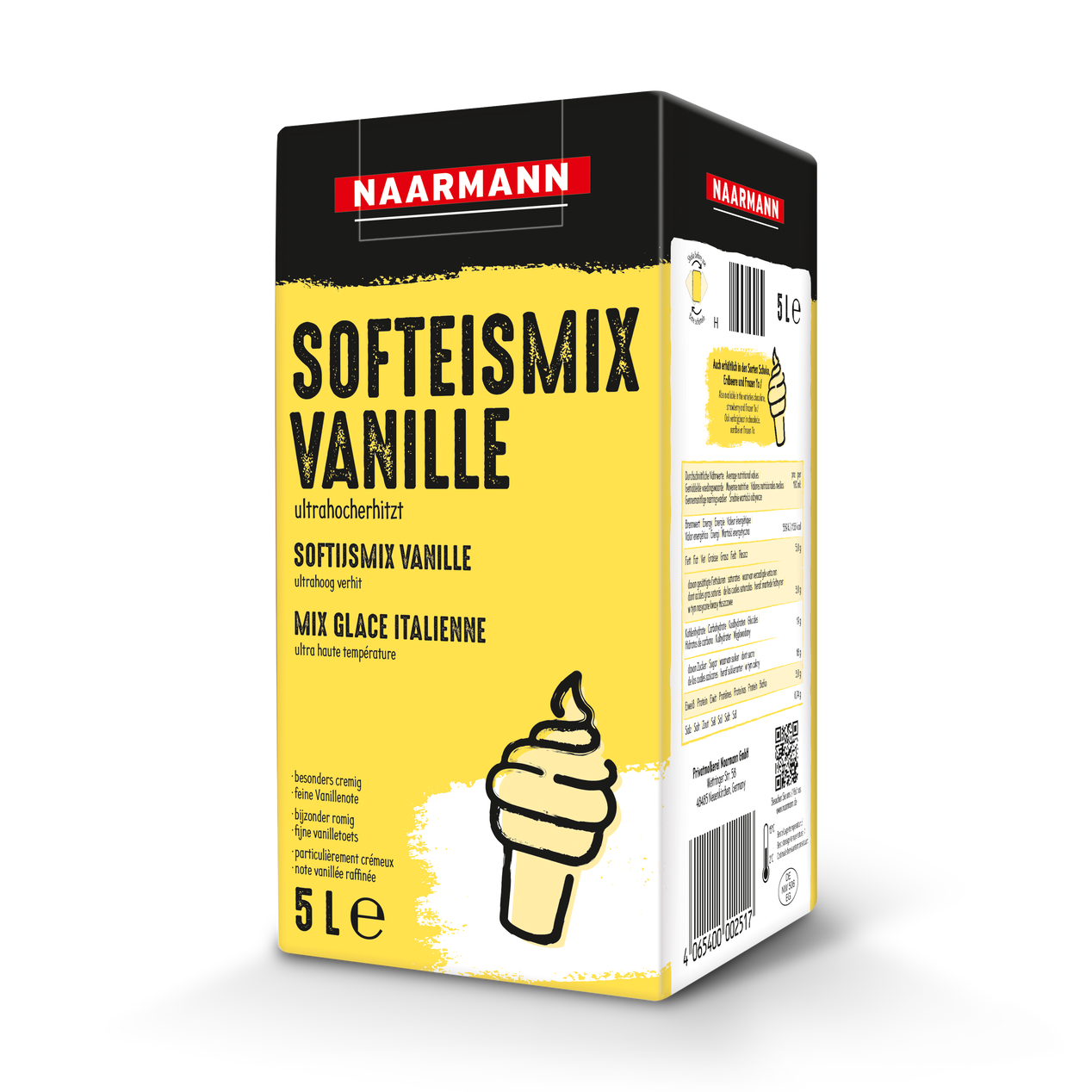 Packshot Softeismix Vanille