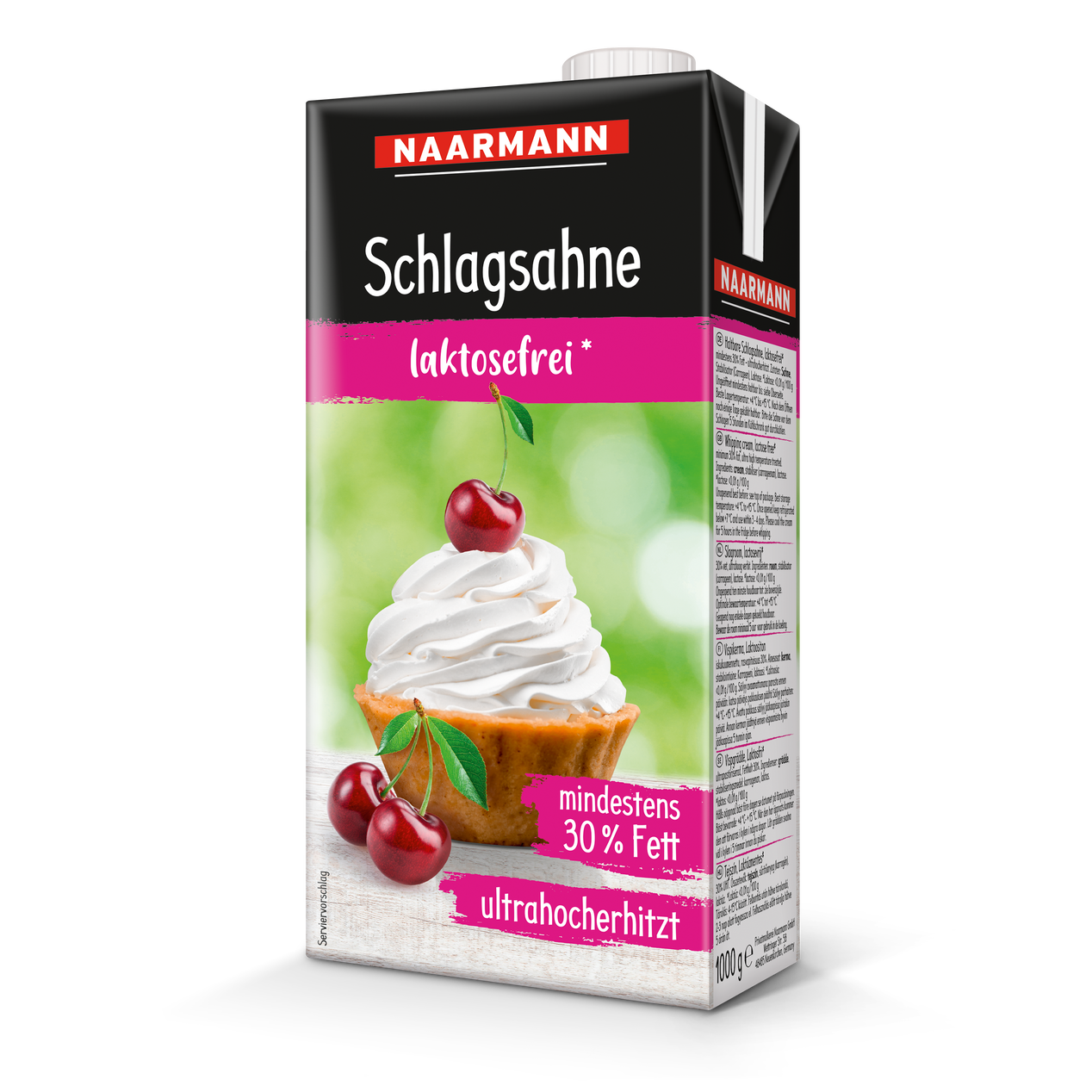 H-Schlagsahne 30 % laktosefrei - Packshot