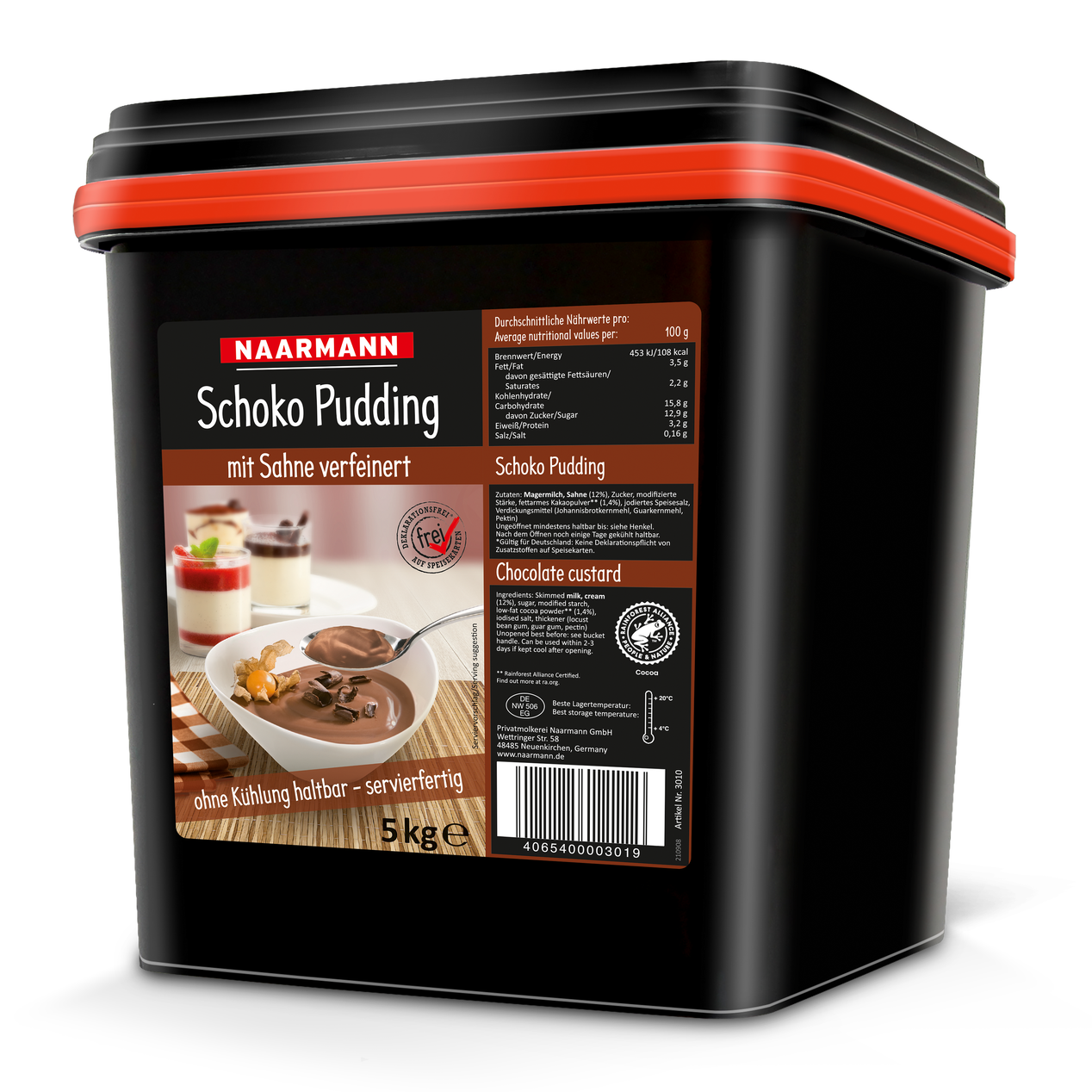 Schoko Pudding 5kg Eimer